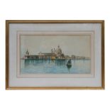 Bertuzzi - The Grand Canal, Venice - watercolour, signed lower right, framed & glazed, 46 by