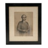 L B Bedford - Portrait of a Clergyman - 19th century engraving, dated 1854, framed & glazed, 27 by