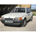 A 1986 Ford Orion auto, registration number C762 MOO, chassis number SFAFXXBBAFGT52433, Engine