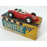 A 1960s Scalextrix Ferrari C62 vintage slot car, with box and innerCondition ReportCondition report: