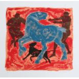 Lin Jammet (1958-2017) - Abstract Figures & Animals - limited edition print numbered 43/50, signed &