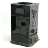 A Rippingille's patent stove, 40cms (15.75ins) high.