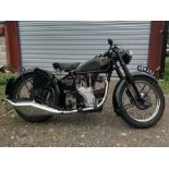 A 1950 Velocette MAC, registration number HTR 253, frame number *****, engine number MAC15661,