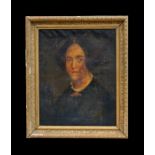 19th century school - Portrait of a Lady - oil on canvas, framed, 41 by 51cms (16 by 20ins).