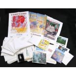 A quantity of Francis Kyle Gallery ephemera to include gallery catalogues for various artists