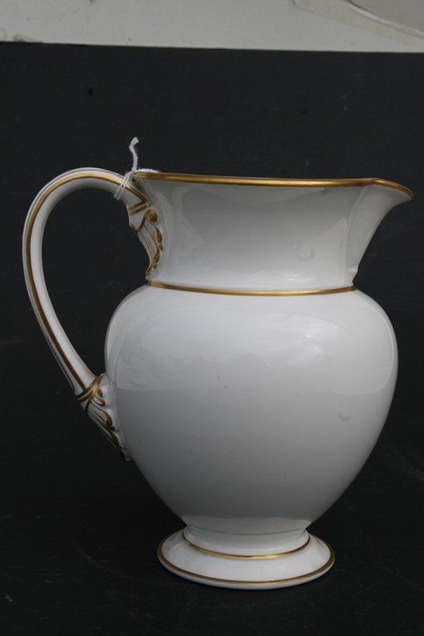 A Sevres porcelain jug and bowl set, formerly the property of Louis Napoleon III, the last French - Image 5 of 14