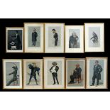 A group of Spy and similar prints, mainly depicting operatic interest, all framed & glazed.