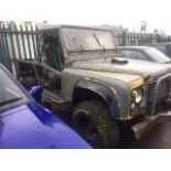 A Land Rover 4x4 trials project, unregistered. This project is based on a shortened Range Rover