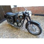 A 1958 AJS 16MS reg number 250 XVG 350CC. Part of a private collection since 1982, will require