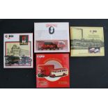 Four Corgi boxed sets comprising D67/1, D52/1, Q57/1 and 97742, all boxed.