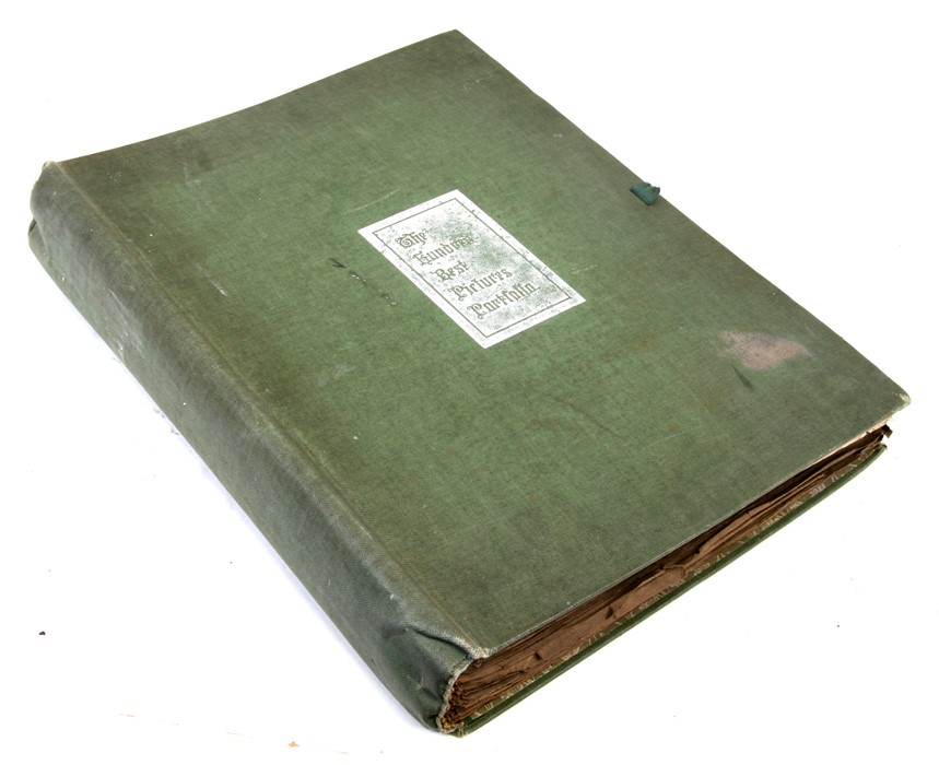 The Hundred Best Pictures Portfolio by C Hubert Letts, published 1901.