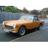 A 1974 MG Midget 1275, Registration number CDM 239M, chassis number GAN5-04567GE, engine number