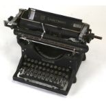 An Underwood typewriter; together with another similar (2).