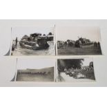 A collection of approximately 60 original Press Photographs of the 1928 British Army Firepower