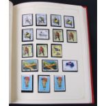 A collection of Australia stamps from 1811 - 2009, loose mounted in two Stanley Gibbons albums (2).