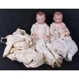 Two Kammer & Reinhardt character bisque headed dolls, marked K & RCondition ReportBoth heads good