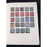 A Malta stamp collection from 1863 - 2003, loose mounted on Simplex pages.