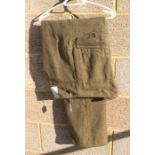 A WW2 British Army 1940 pattern Battledress Trousers, in a very good condition, they hardly look