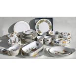 A large quantity of Royal Worcester Evesham pattern dinner wares to include tureens and dinner