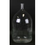 A large glass bottle or carboy, approximately 59cms (23ins) high.