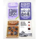 Military Reference books: British Military Markings by Peter Hodges, Badges of the British Army by