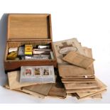 A large quantity of John Player and Wills cigarette cards in albums and original cardboard boxes.