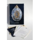A limited edition silver parcel gilt plaque 'Insignia of Europe', London 1973, and makers mark for R