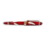 David Oscarson Warm Amber Harvest Fountain Pen