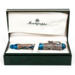 Montegrappa Luxor Blue Nile Fountain Pen