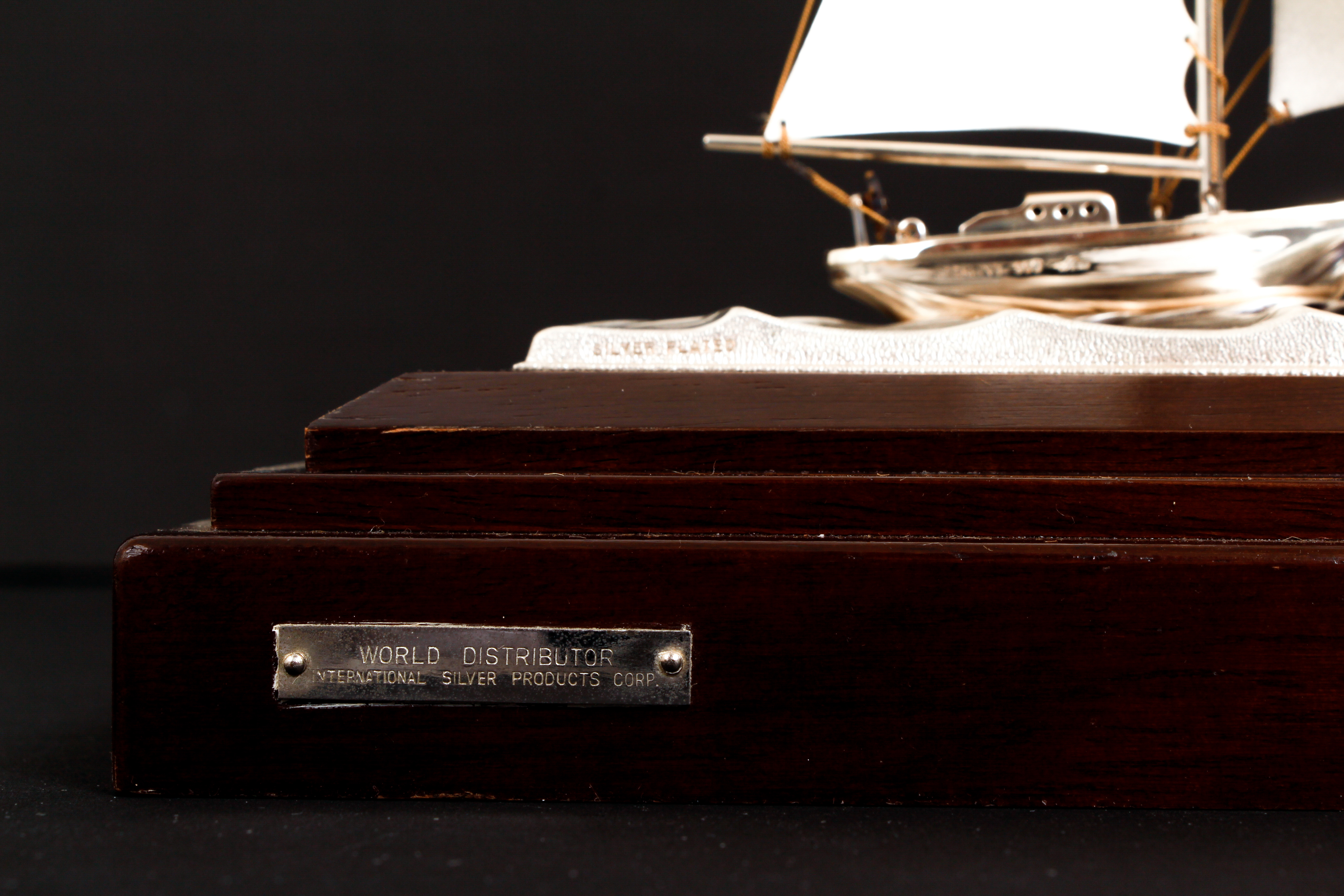 2 Cased sterling miniature Yachts - Image 7 of 9