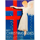 Rockwell Kent 1939 poster for Christmas Seals
