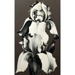 Lowell Nesbitt White Iris 1978 Oil Painting