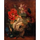 French or Dutch Antique Floral Still Life