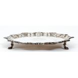 Richard Rugg British Footed Sterling Silver Salver