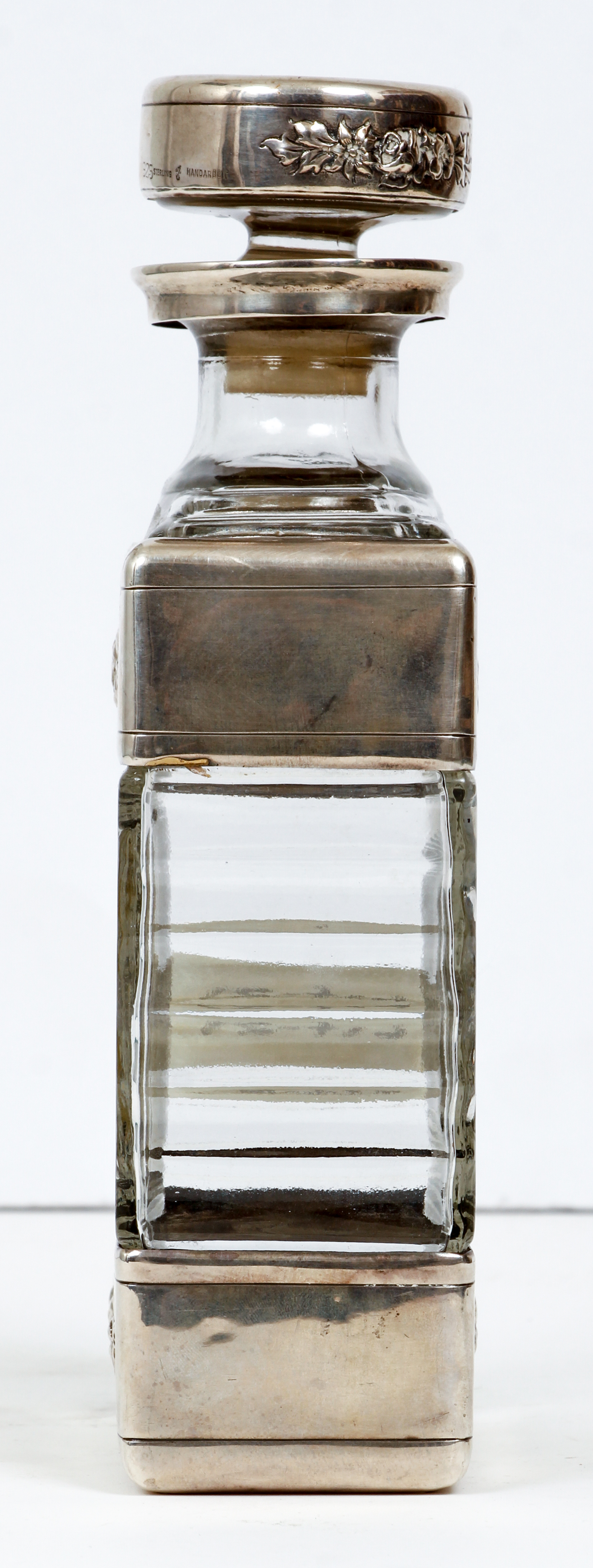 Sterling Silver encased Brandy Decanter - Image 3 of 7