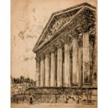 John Marin La Madeleine Etching Signed Paris