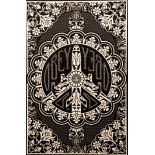 Shepard Fairey 'Peace Bomber' signed poster