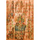 Tibetan Thangka Shyama Dark Green Tara