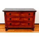 Biedermeier Empire Style Marble topped Chest of Drawers