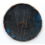 James Shipman Untitled (Blue) earthenware platter