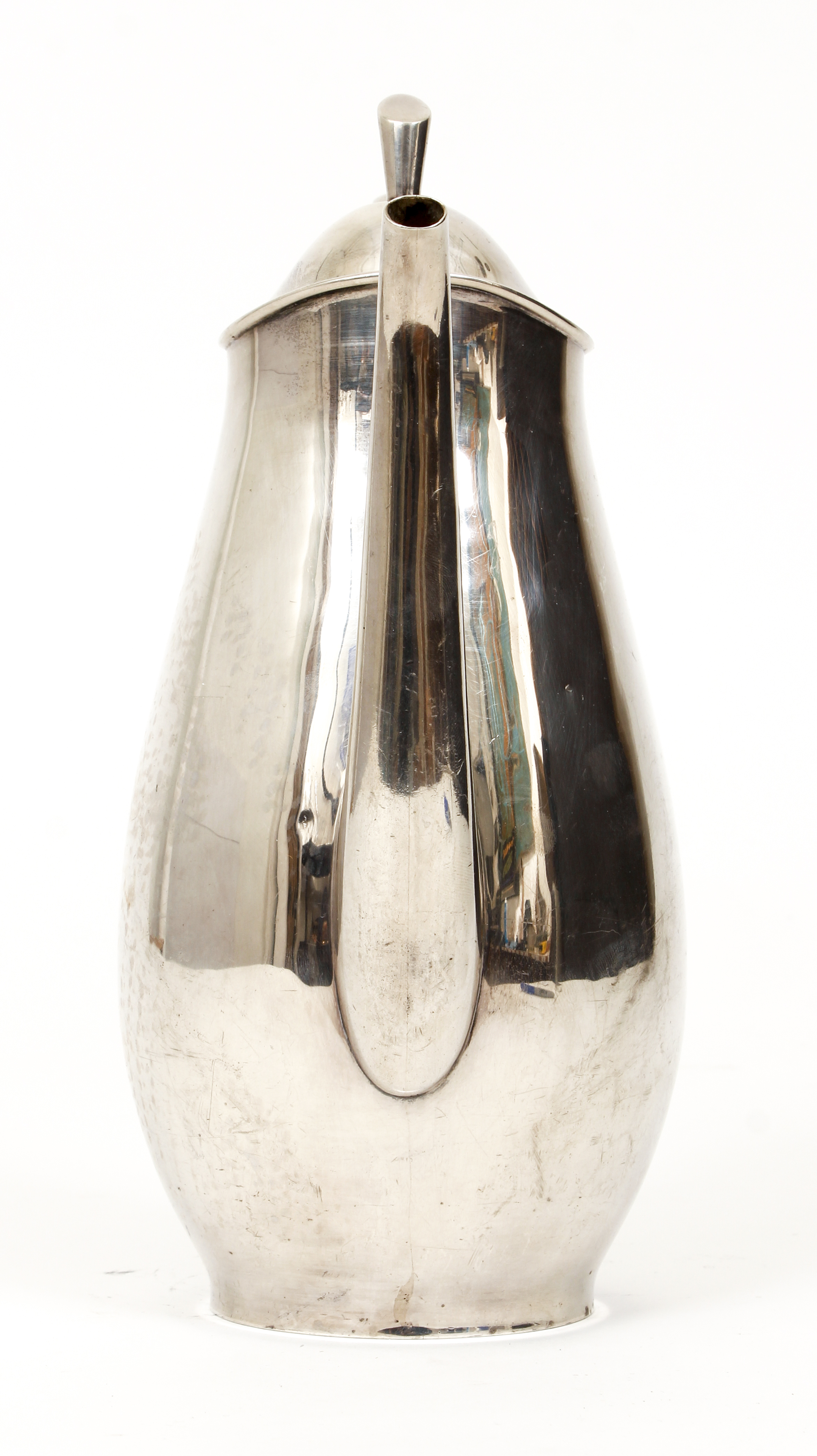 Sterling silver modernist Coffee Pot, San Francisco - Image 3 of 6