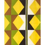 Sonia Delaunay Pochoir 1929 Tapis et Tissu Fabric Plate