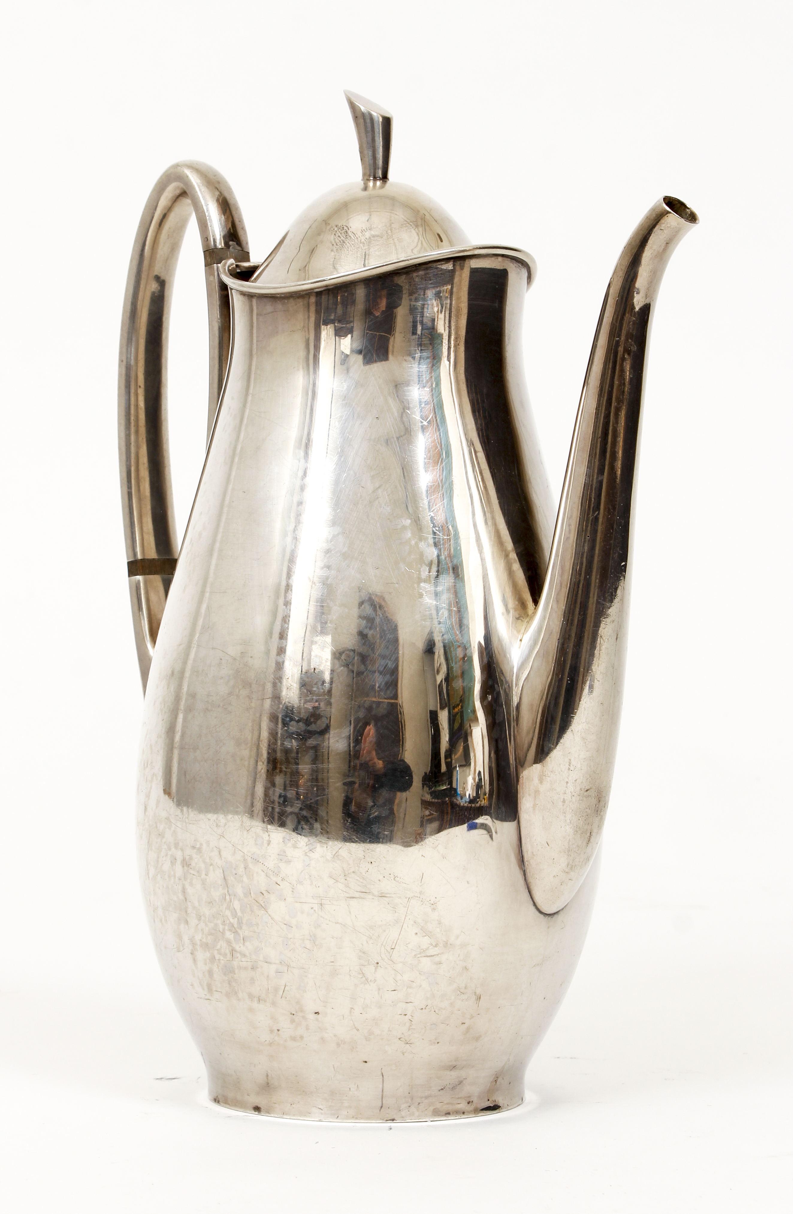 Sterling silver modernist Coffee Pot, San Francisco