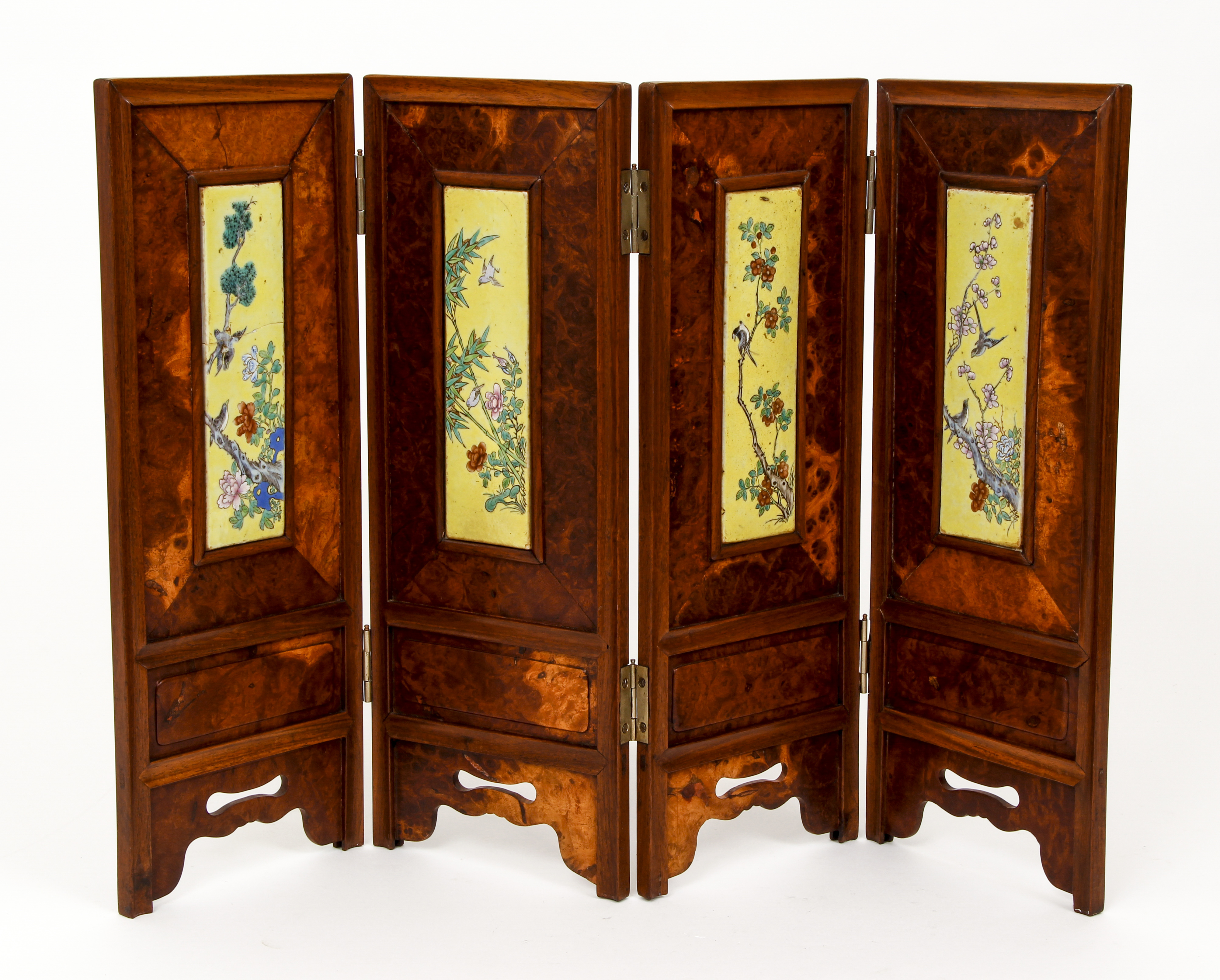 Chinese 4-Panel Table Screen