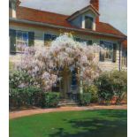 Andrey Avinoff color pastel Wisteria Door Front