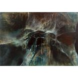 Larissa Osby Chico's Gorge Large Abstract Oil Ptg