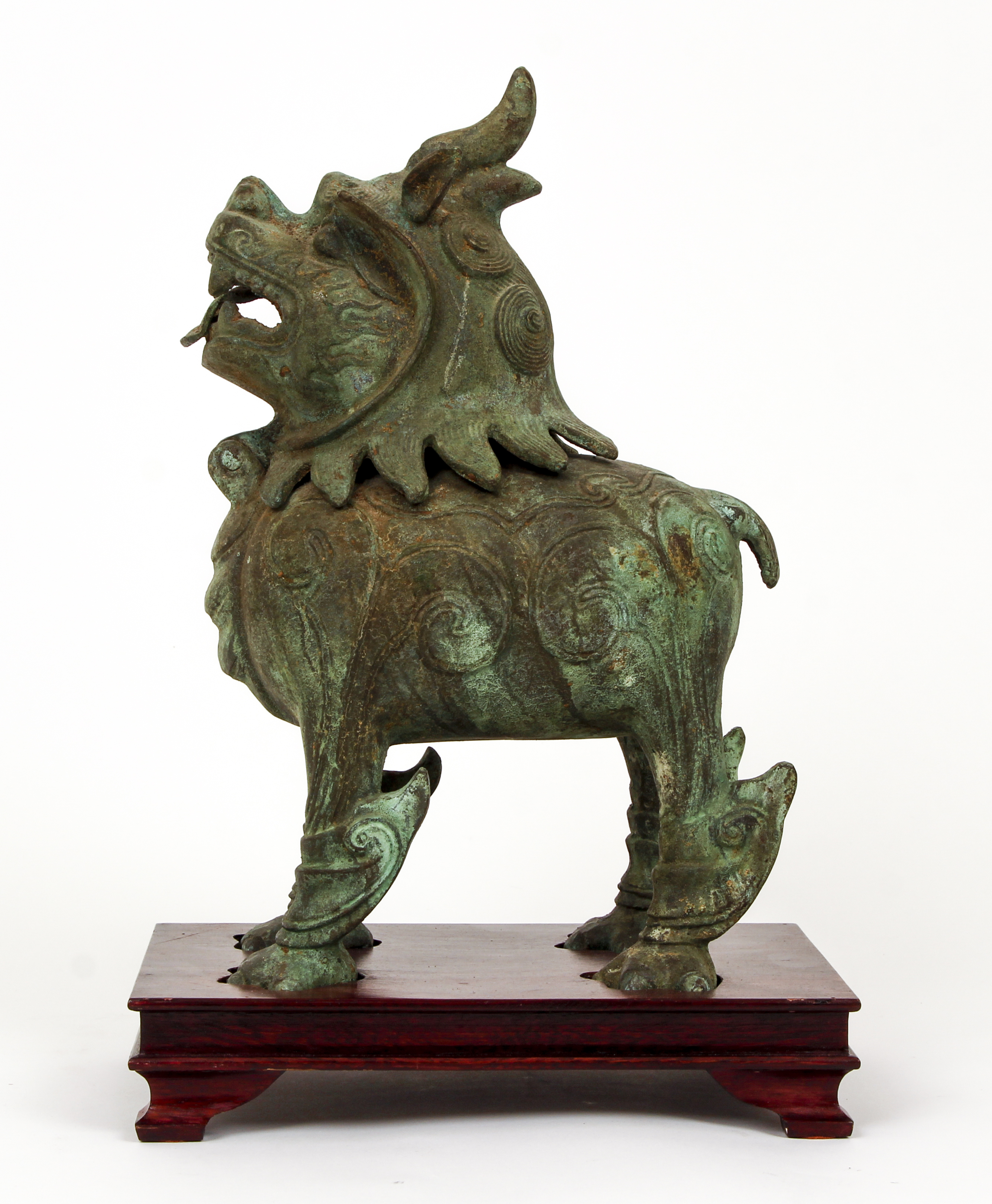 Chinese Bronze Foo Dog Censer - Image 2 of 7