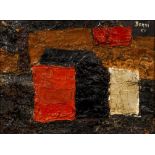 Antonio Berni Abstract Oil Painting 1951 Argentina