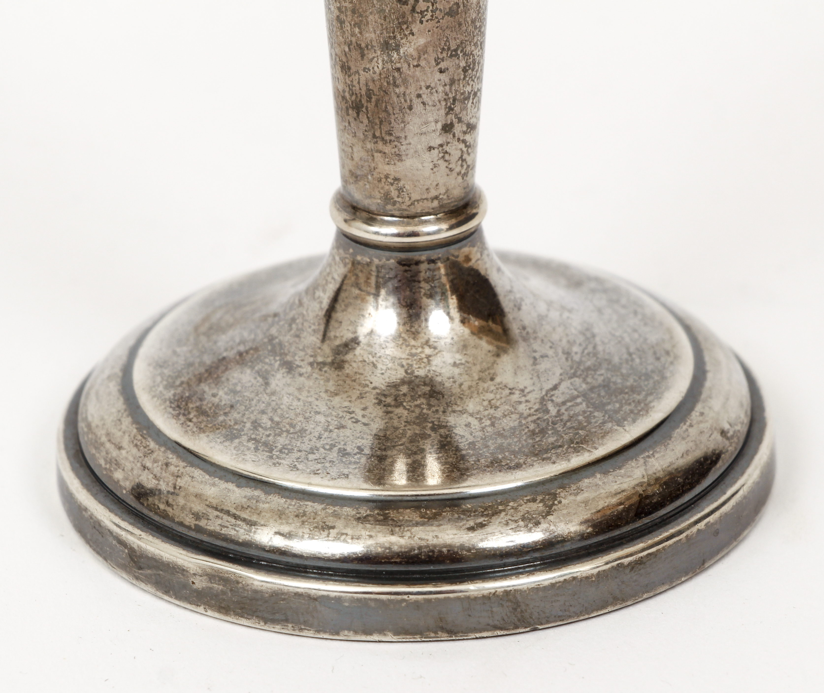 Sterling Silver Lot Bud Vase Tray and Dish - Image 8 of 13