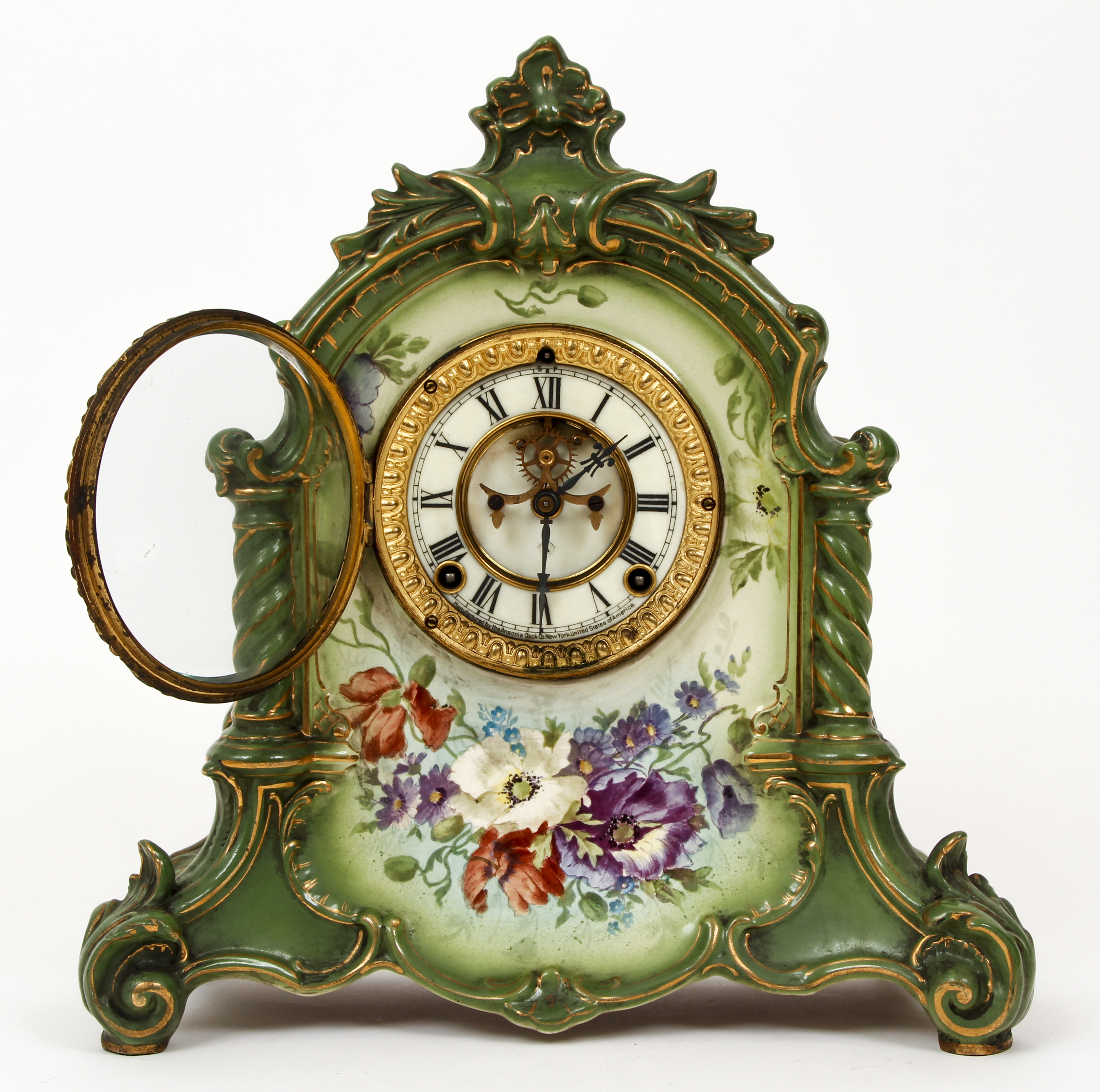 Royal Bonn Ansonia Verdon Mantle Clock - Image 3 of 10